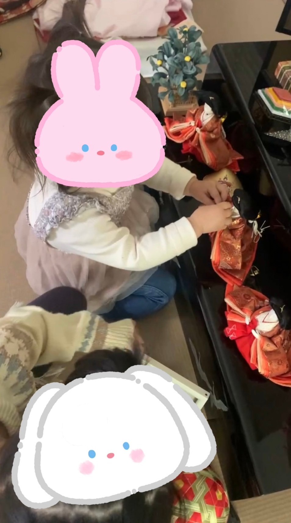 お客様から素敵な写真が届きました✨🎎