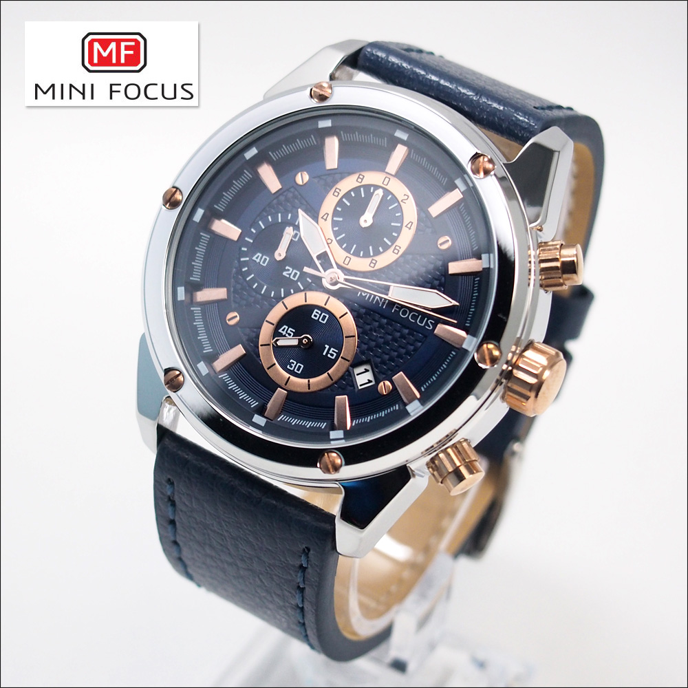 MINI FOCUS アナログ メンズ ファッション スポーツ 高級 腕時計
