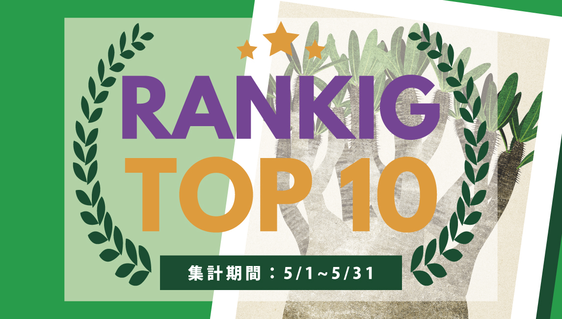 2025年5月の売れ筋ポスターRANKING【TOP１０】(2025/06/01)