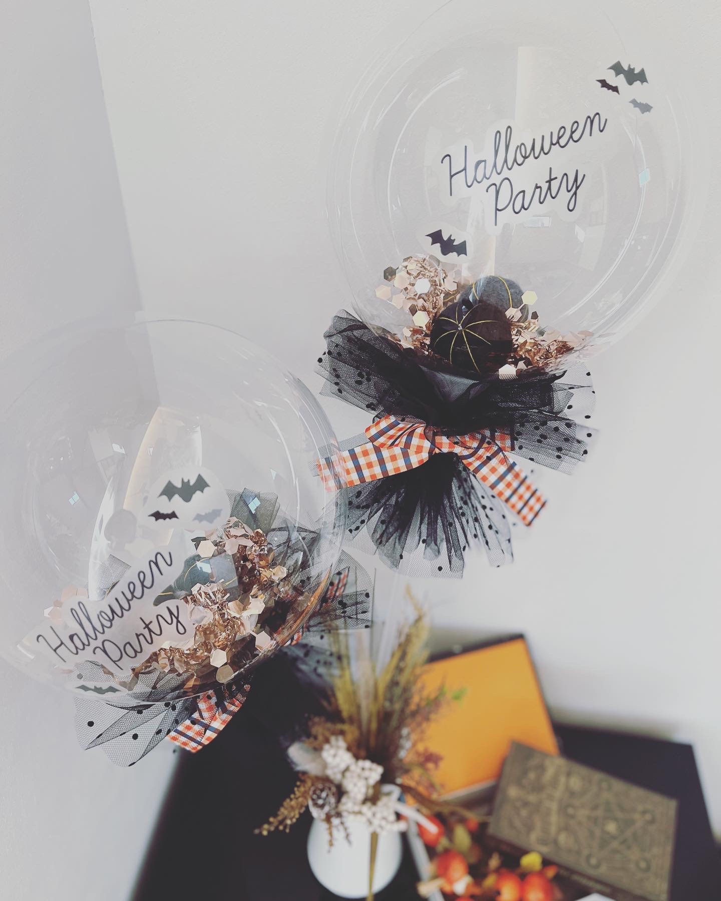 ハロウィンにぴったりなスティックバルーン🎈