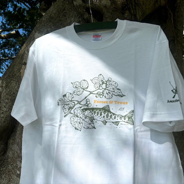 個展開催記念〜Forest & Trout Tシャツとエコバッグ