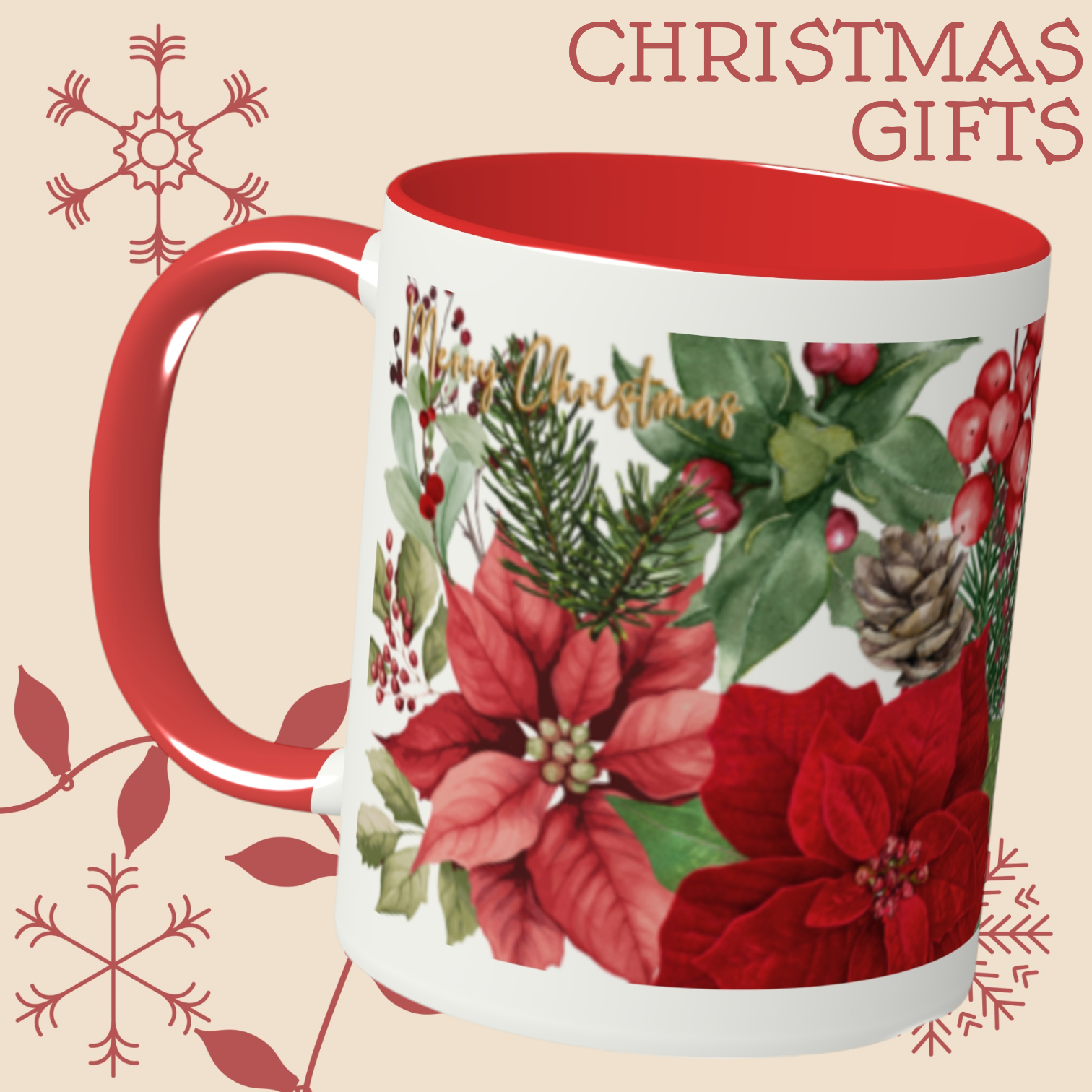 クリスマスマグを販売