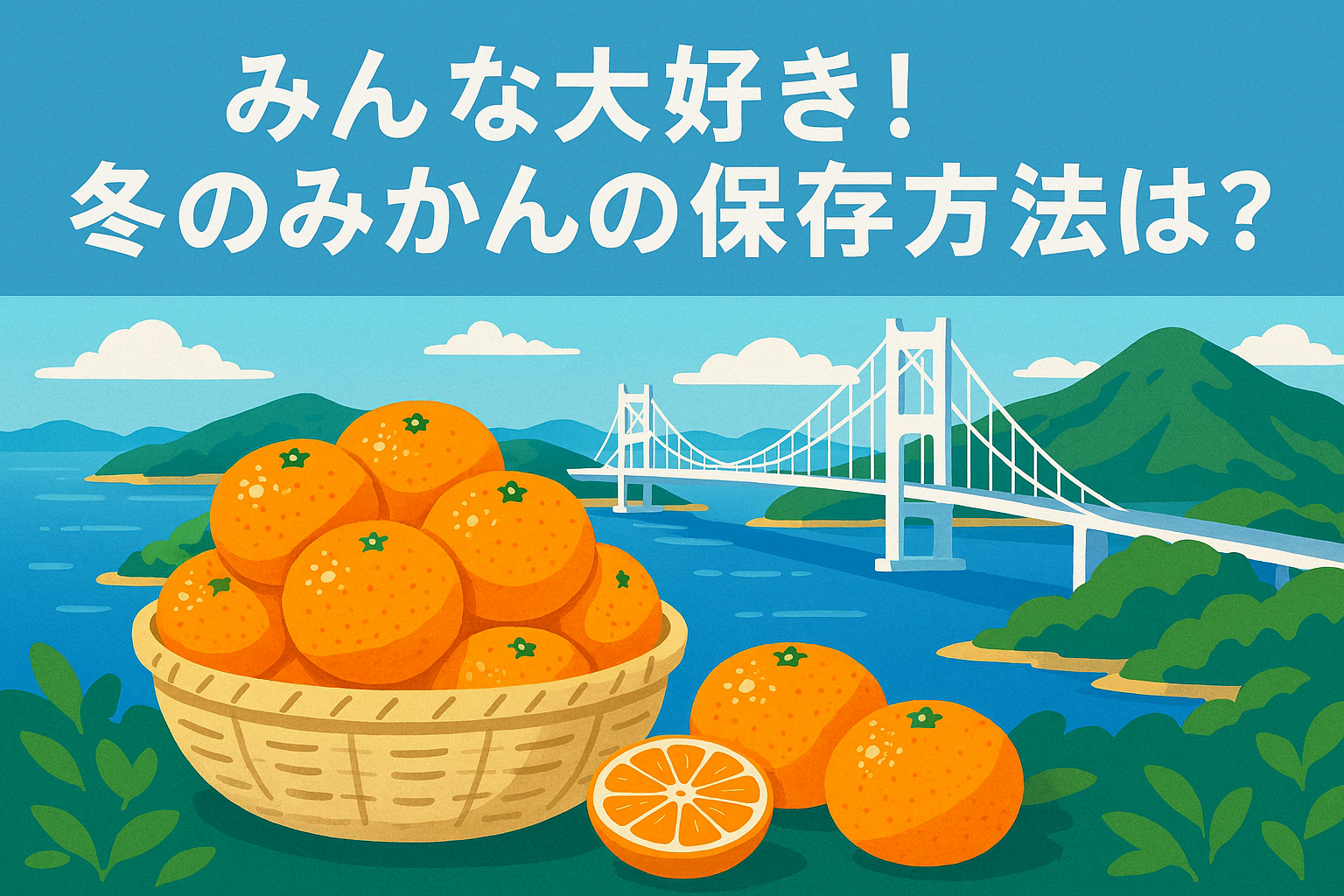みんな大好き!冬のみかんの保存方法は? 愛媛県のみかんのプロが丁寧に解説します!