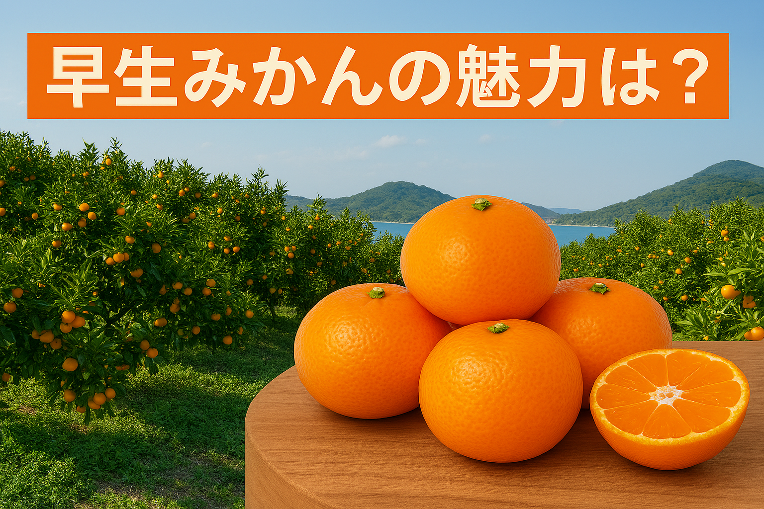 早生みかんの魅力とは? 産地直送をおすすめしたい理由を愛媛のみかんのプロが徹底解説!