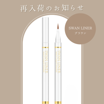 【スワンライナーブラウン】 入荷しました☆
