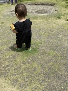 ⚫️コットンリネンフリルロンパース⚫️