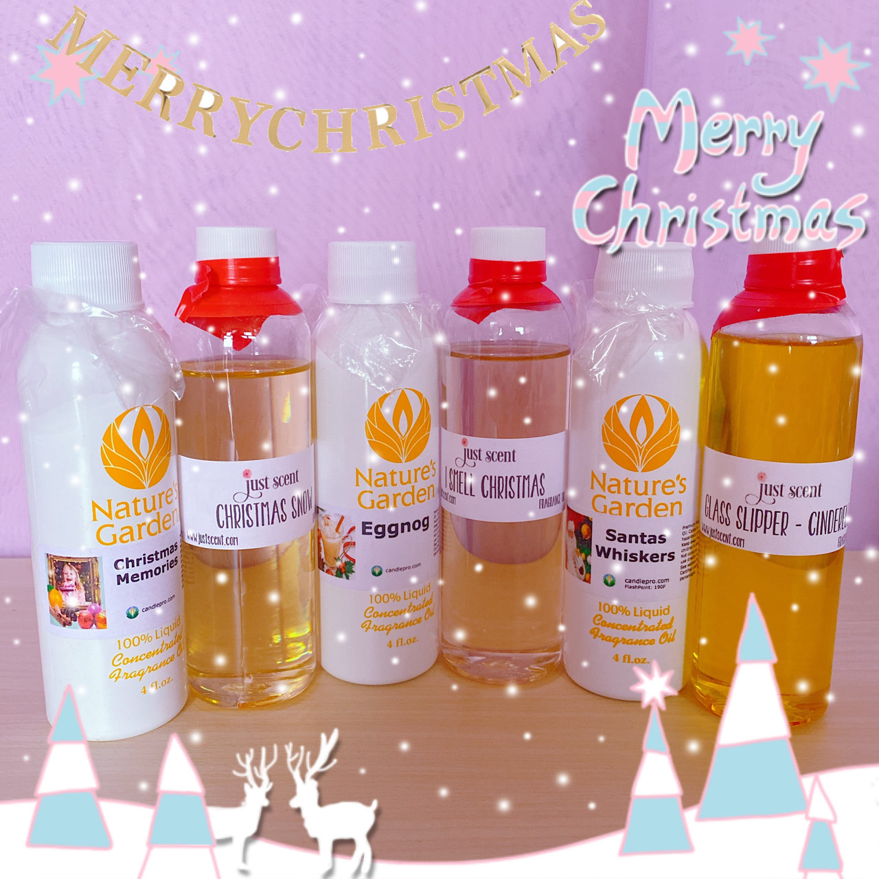 🎄🎅クリスマス🎅🎄、❄ウィンター系☃️フレグランスオイル♡メニュー紹介