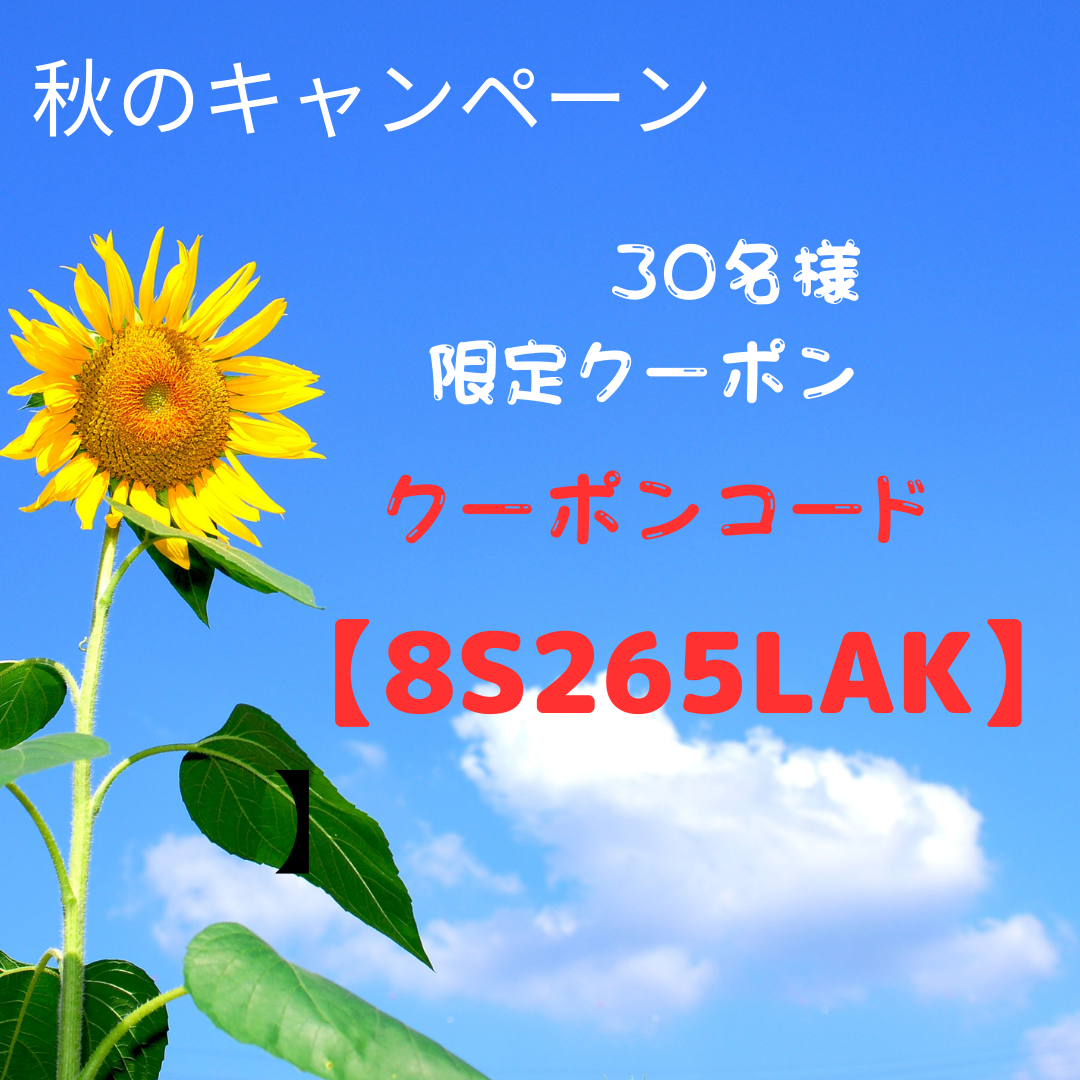 秋のキャンペーン