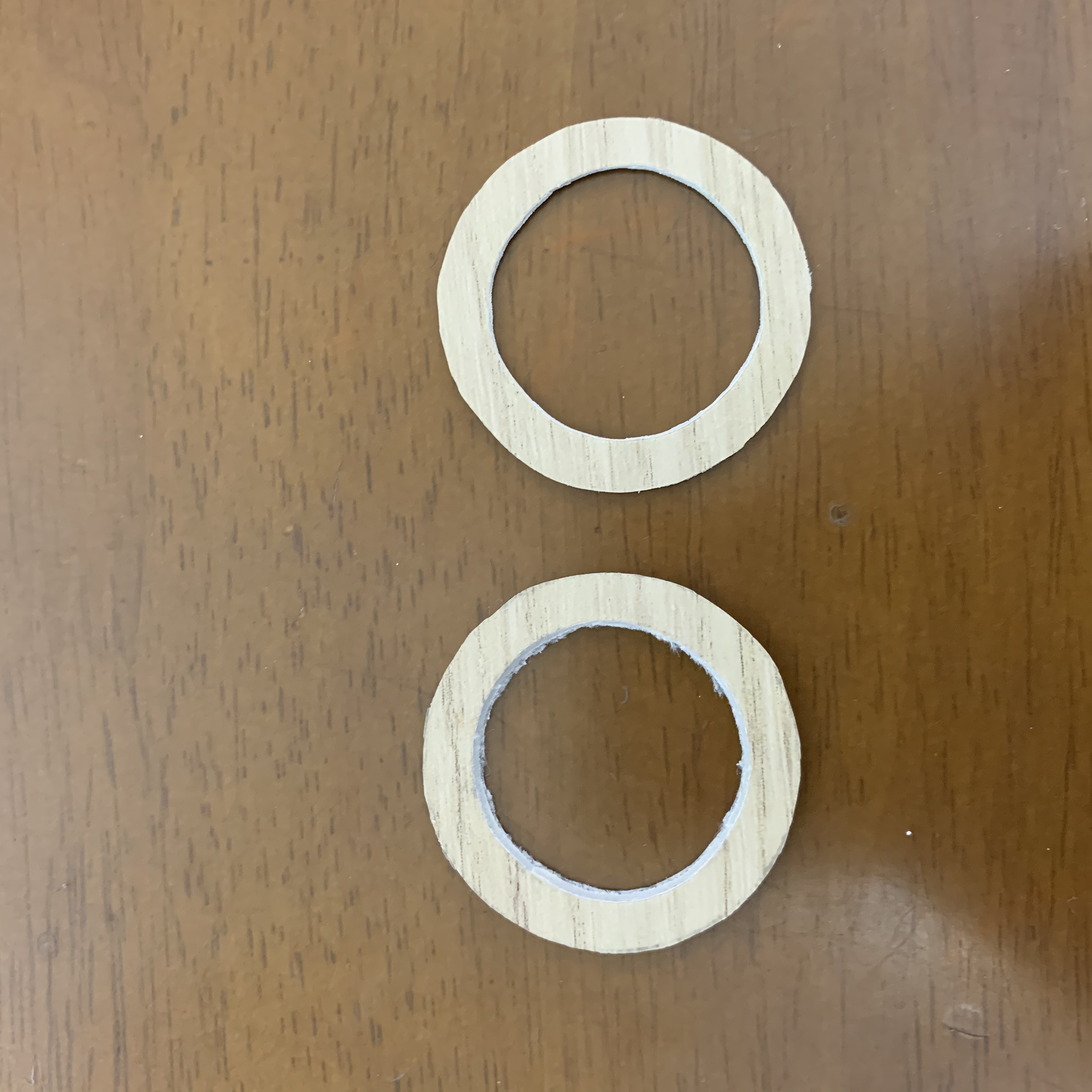 手作りワッシャ完成！？
