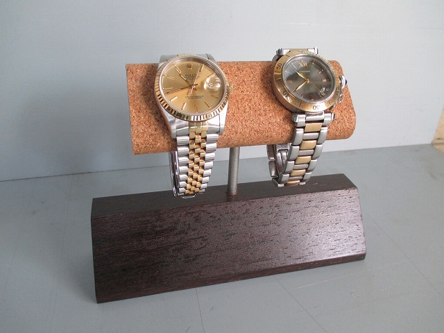 木製の腕時計スタンドを作っちゃいました！！