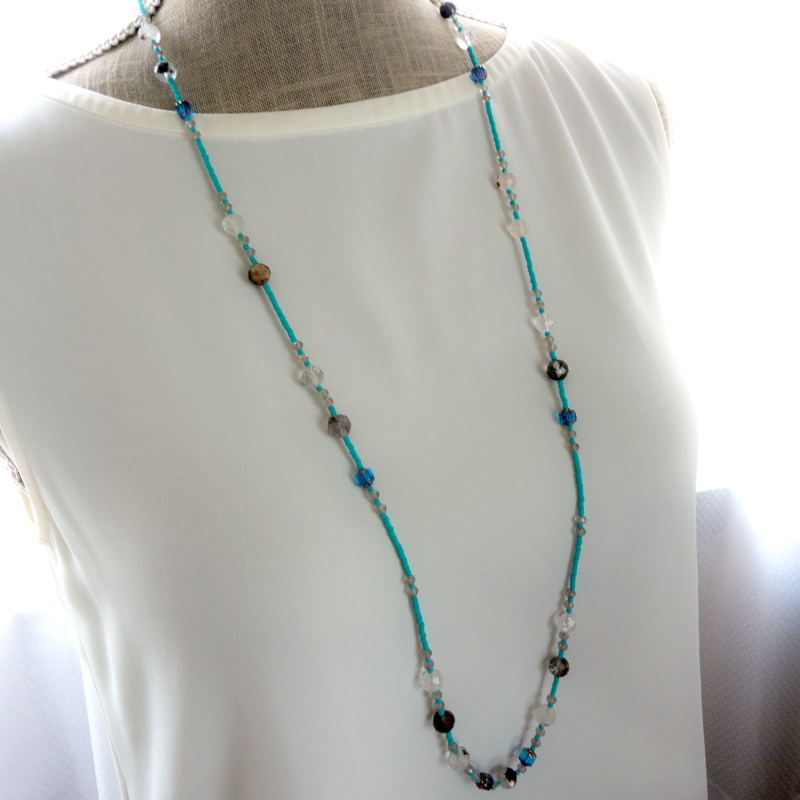 ネックレスは長さで印象が変わる #4~Rope(ロープ)/約90cm~120cm