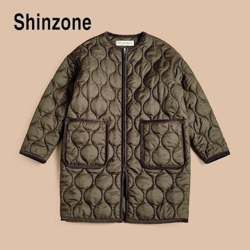 THE SHINZONE・キルティングコート