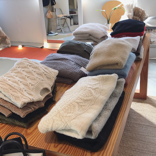 BATONERのニットが色々入荷！