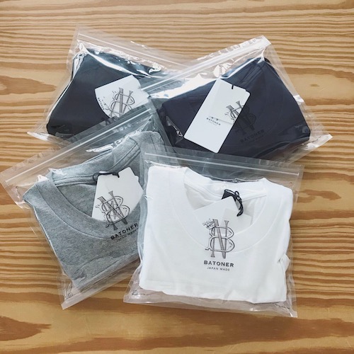 BATONERのパックTEEが入荷しました！