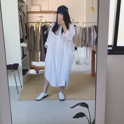 スカートやワンピースを・・