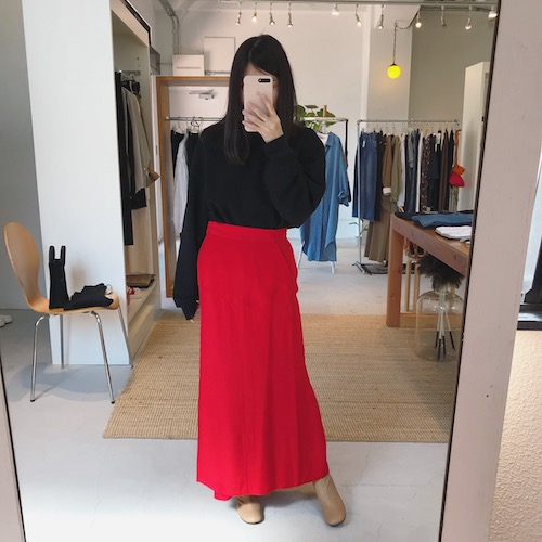 JANE SMITH ラップロングスカート