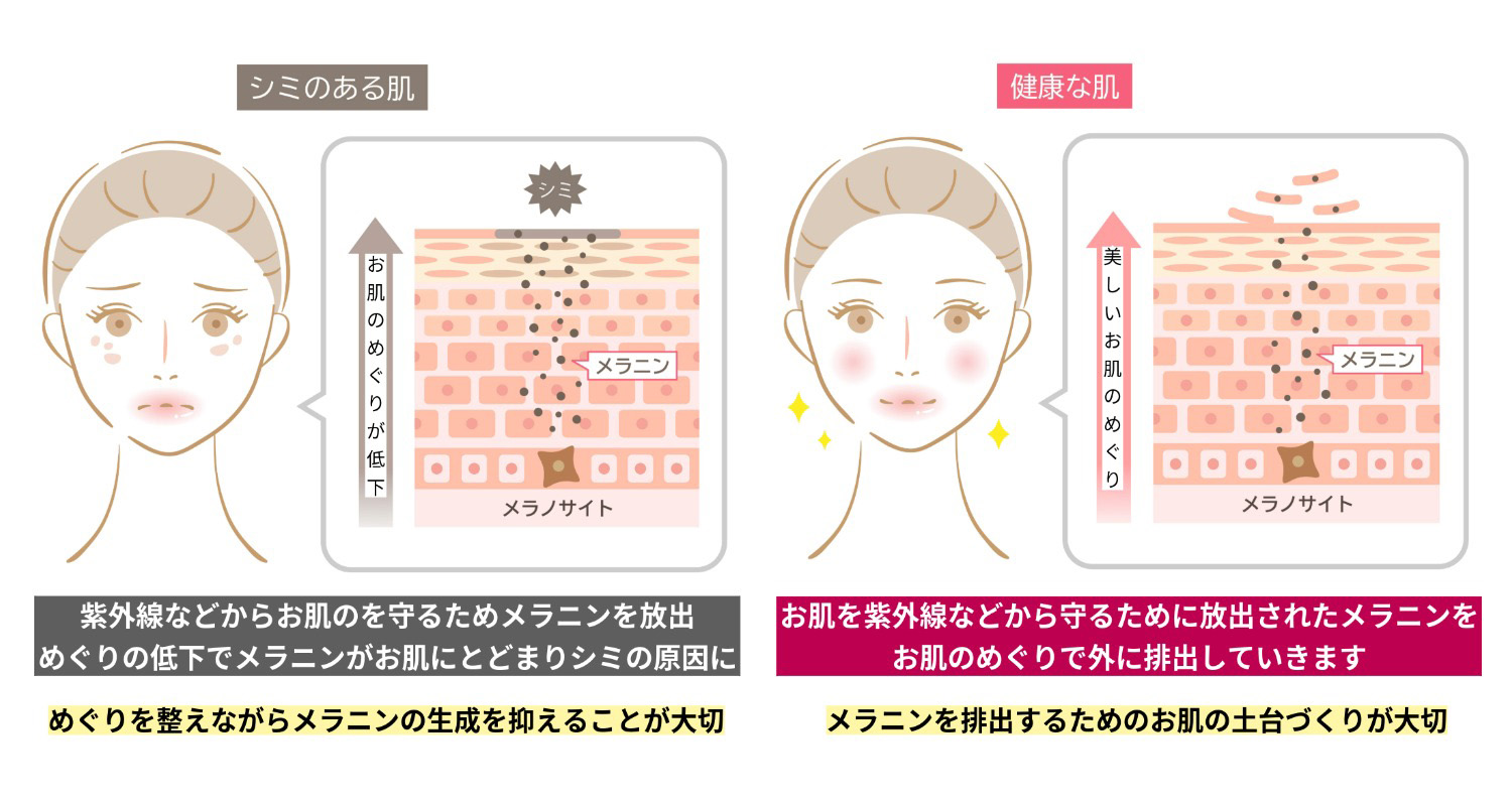 高濃度炭酸配合の美白美容液で”ゆらがない” ”くすまない”肌に！