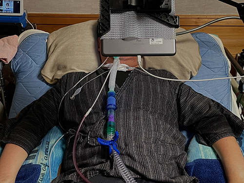 ALS患者さんへのオーダー介護寝具の作成例