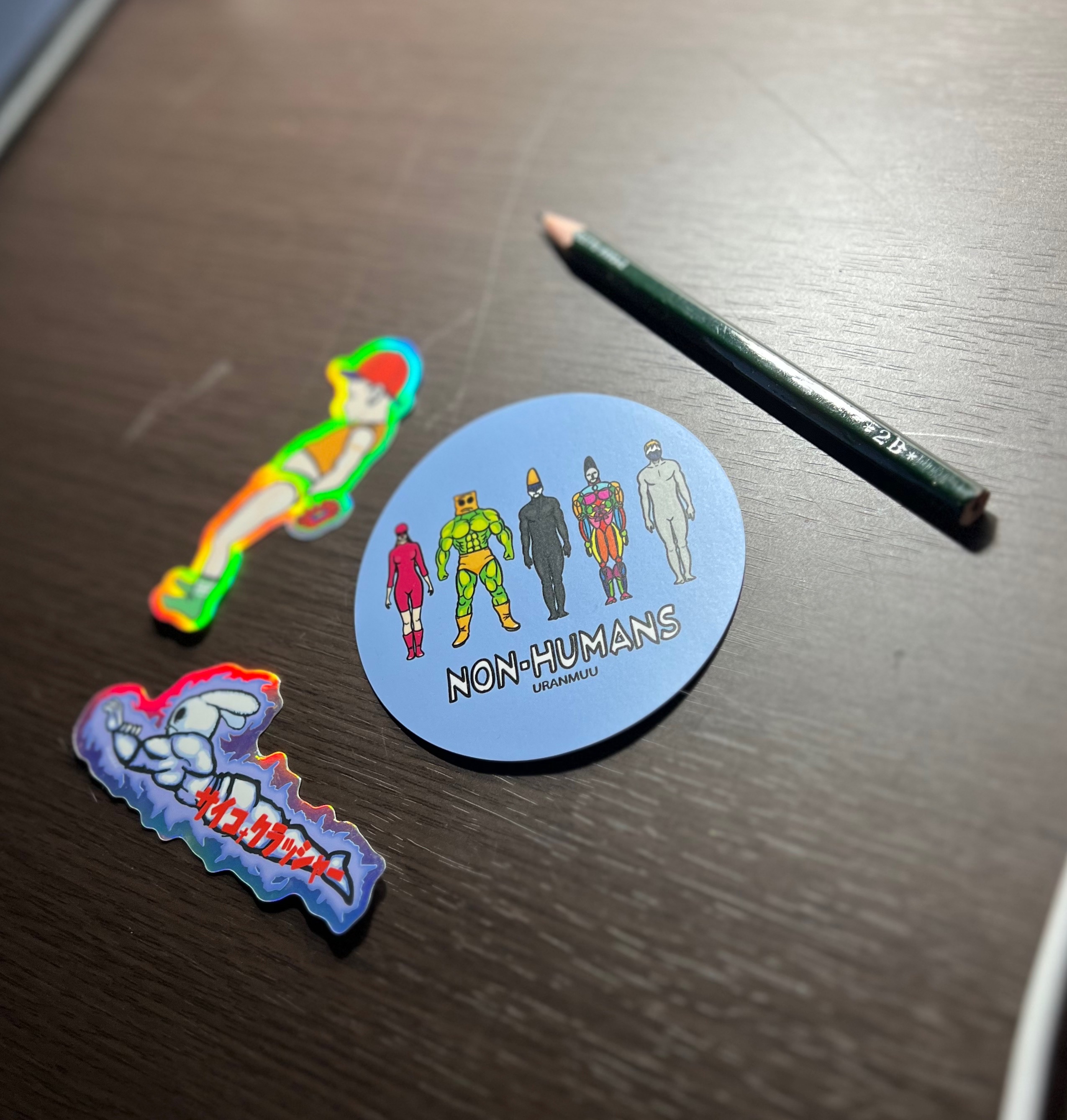 久しぶりのURANMUUステッカー完成☆