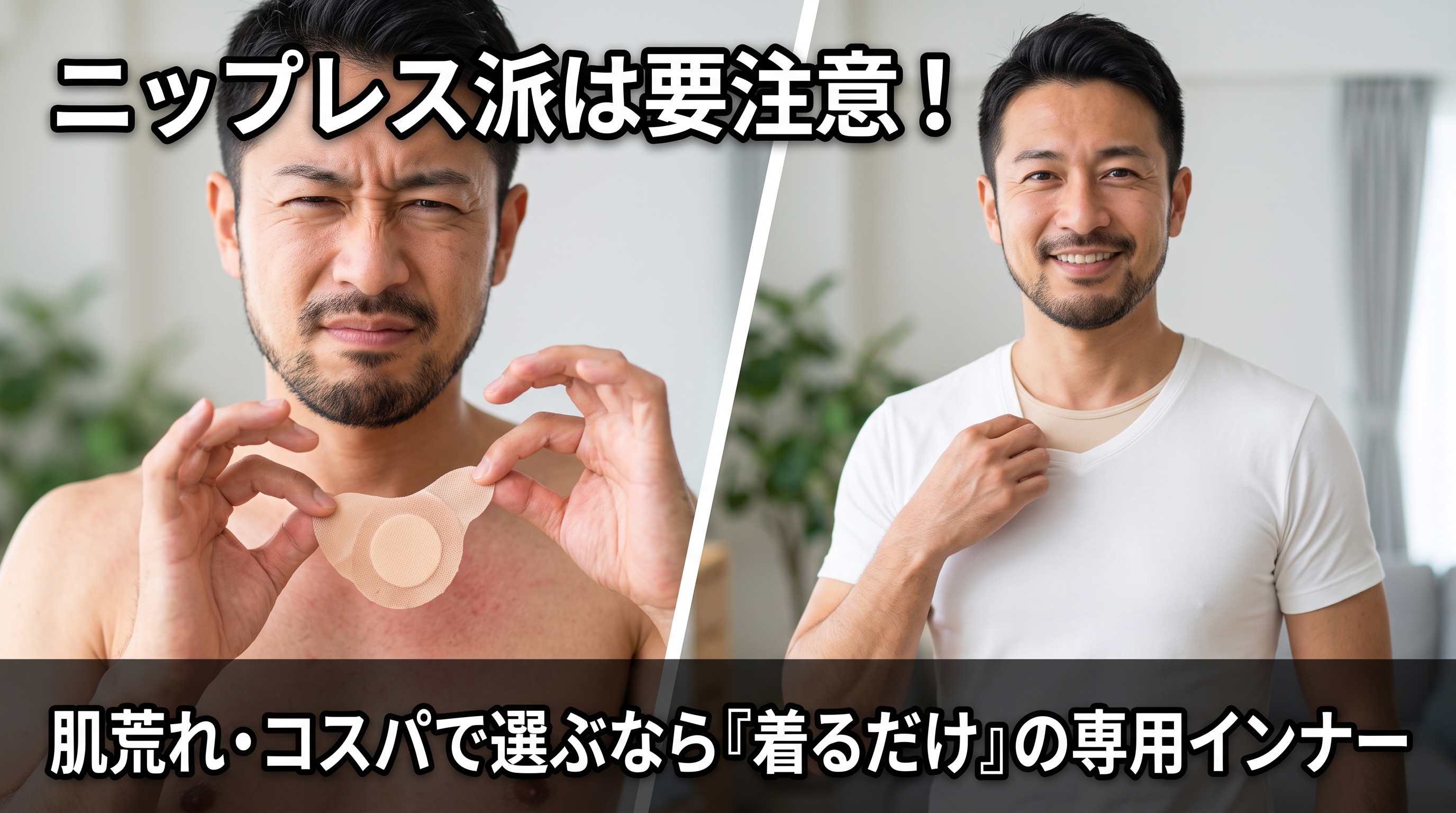 ニップレス(シール)と専用インナーどっちがいい?肌荒れ・コスパで選ぶなら絶対コレ!