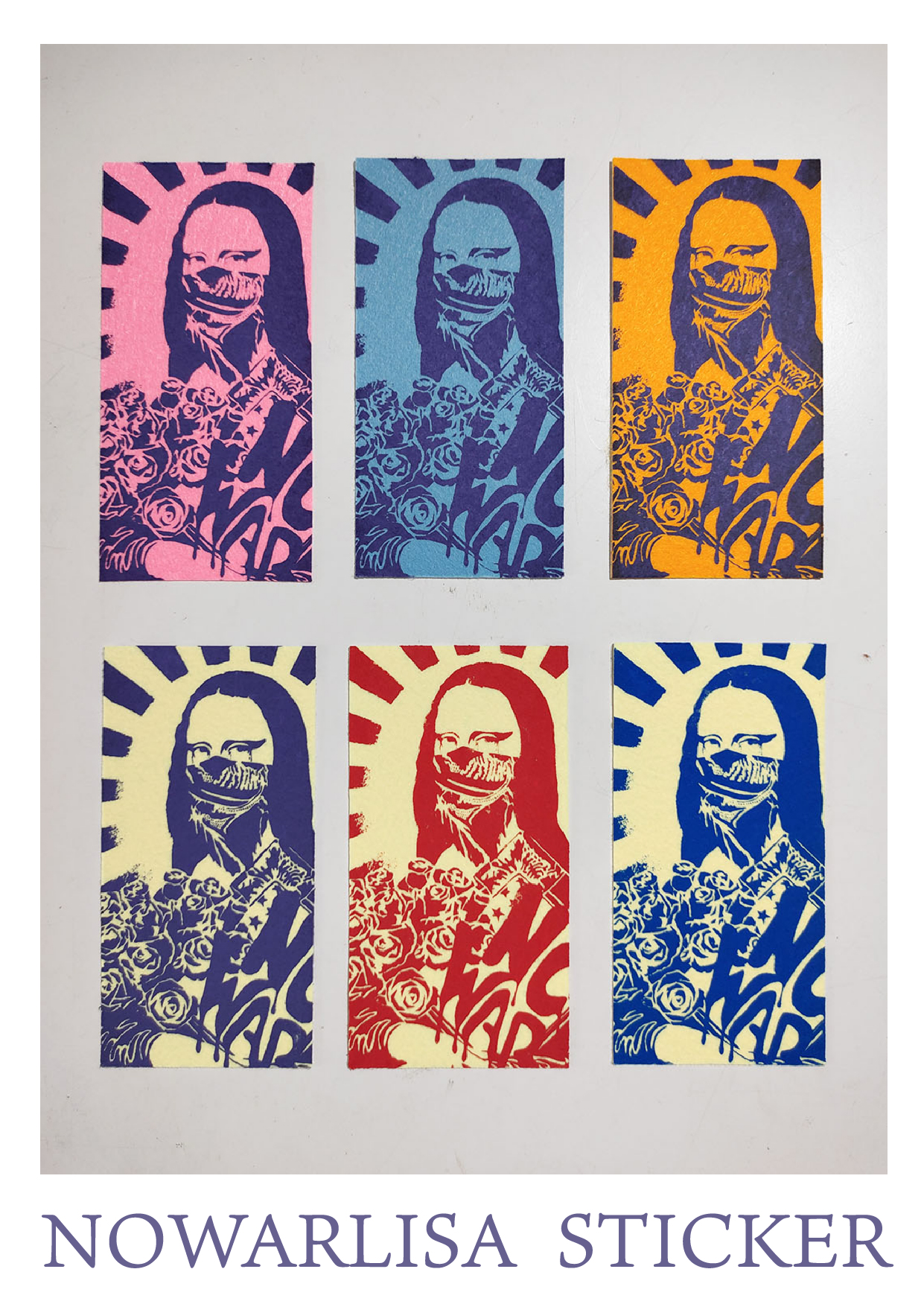 NOWARLISA FELT  STICKER