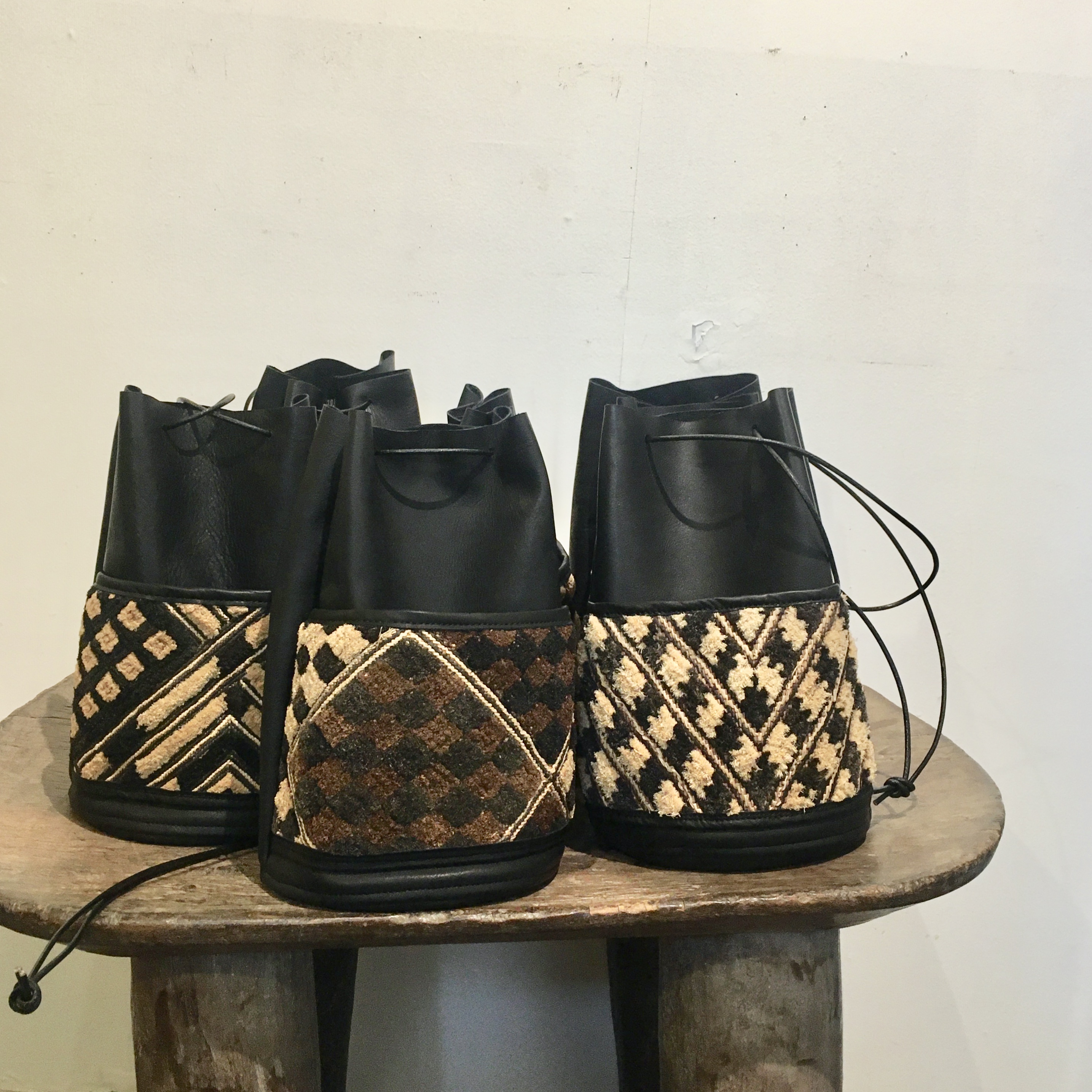 ●  New arrival ! ／ FUCHISO's Bag - 2Way巾着バッグ -