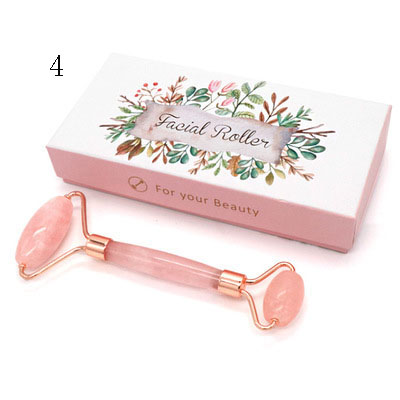 お洒落ローズクォーツの美顔マッサージローラーを紹介