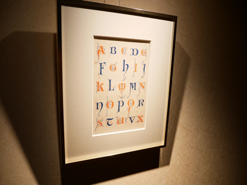 お気に入りの版画を額装してみました