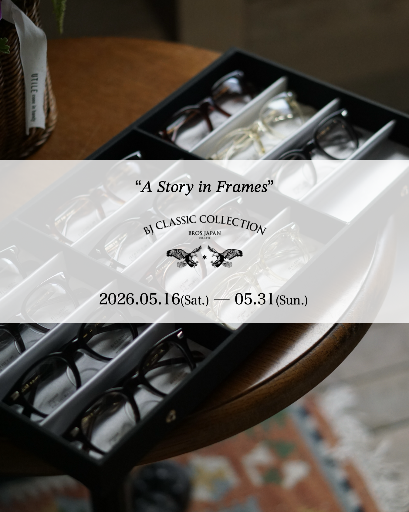 BJ CLASSIC POP UP イベント開催します