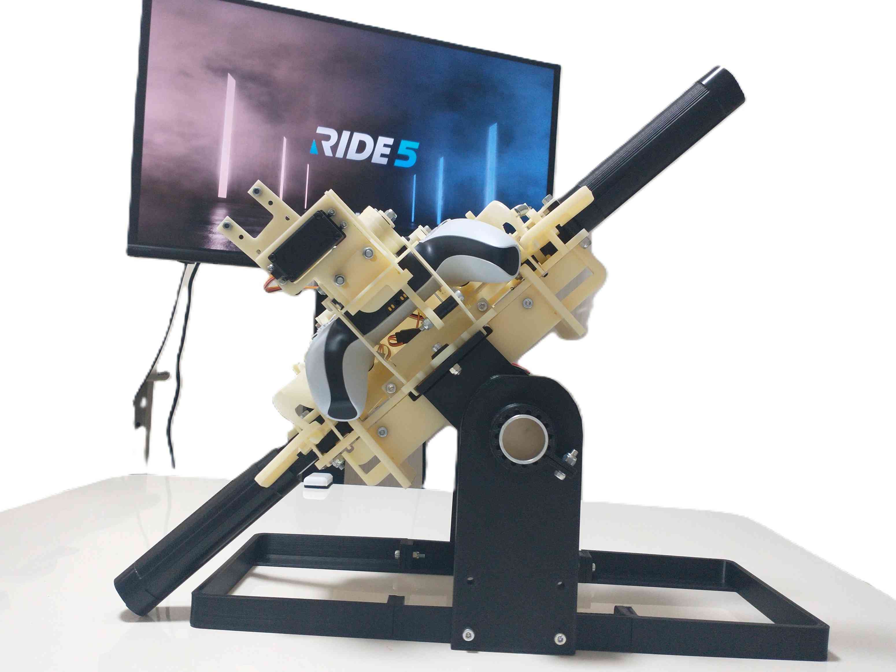 バイクシミュレーター専用スタンド(開発中)