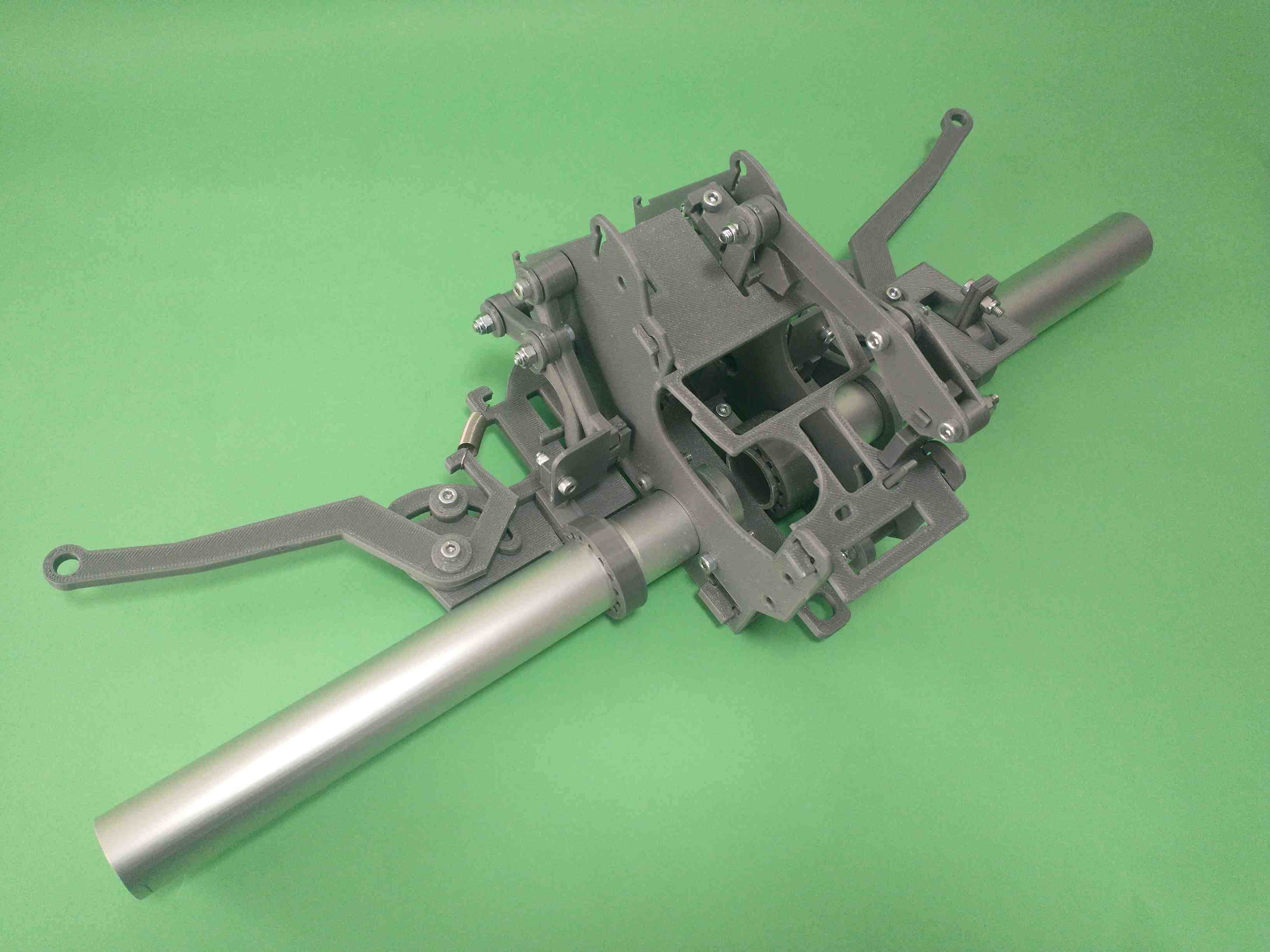 初心者用バイクハンコン（ＰＳ５用）ＫＺ５Ｒ　低コストを目指しました。