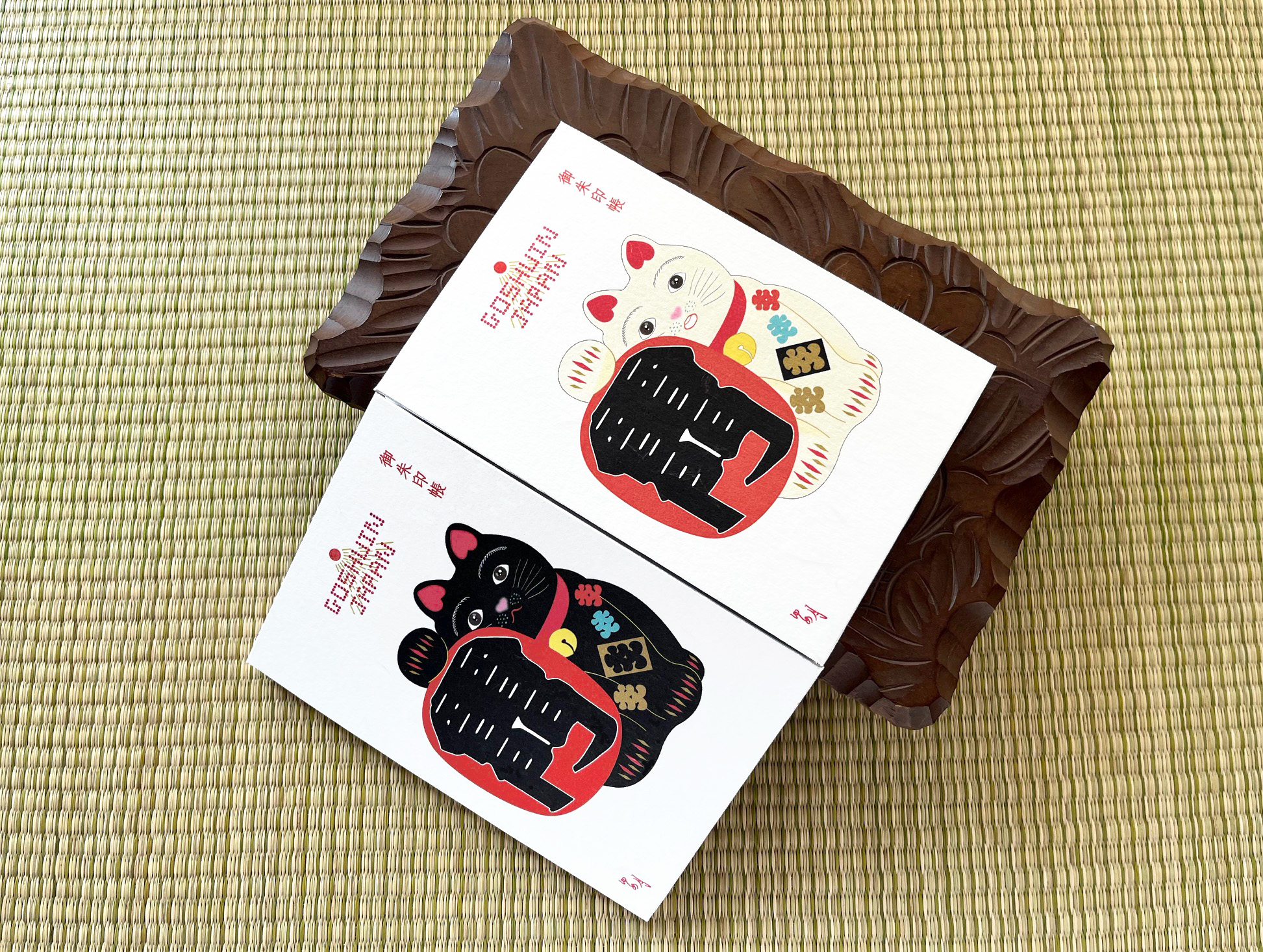 招き猫と雷門の新作です。