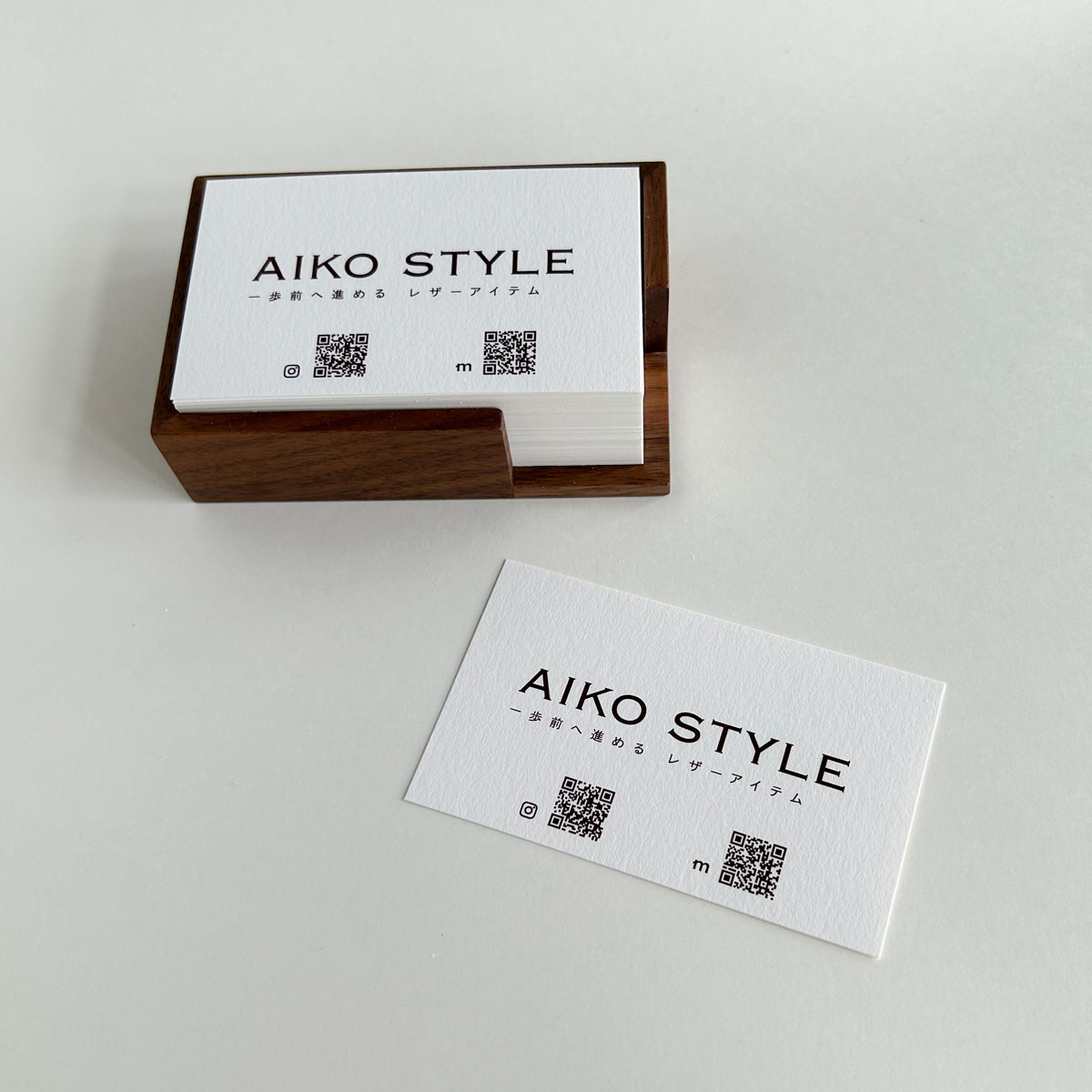 ショップカード制作実績｜AIKO STYLE　様