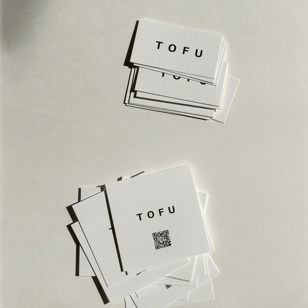 ショップカード・タグ制作実績｜TOFU様