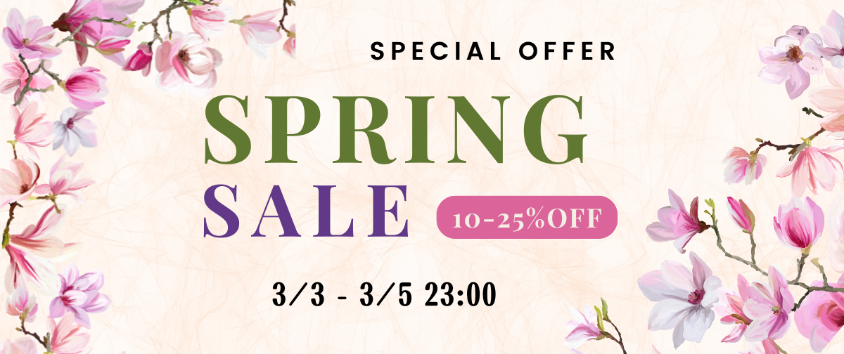 【MAX25%OFF!!】★SPRING SALE!!★ 3月5日(水) 23:00迄