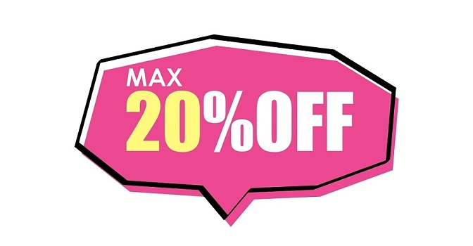 【MAX20%OFF!!】本日9月11日(木) 23:00迄