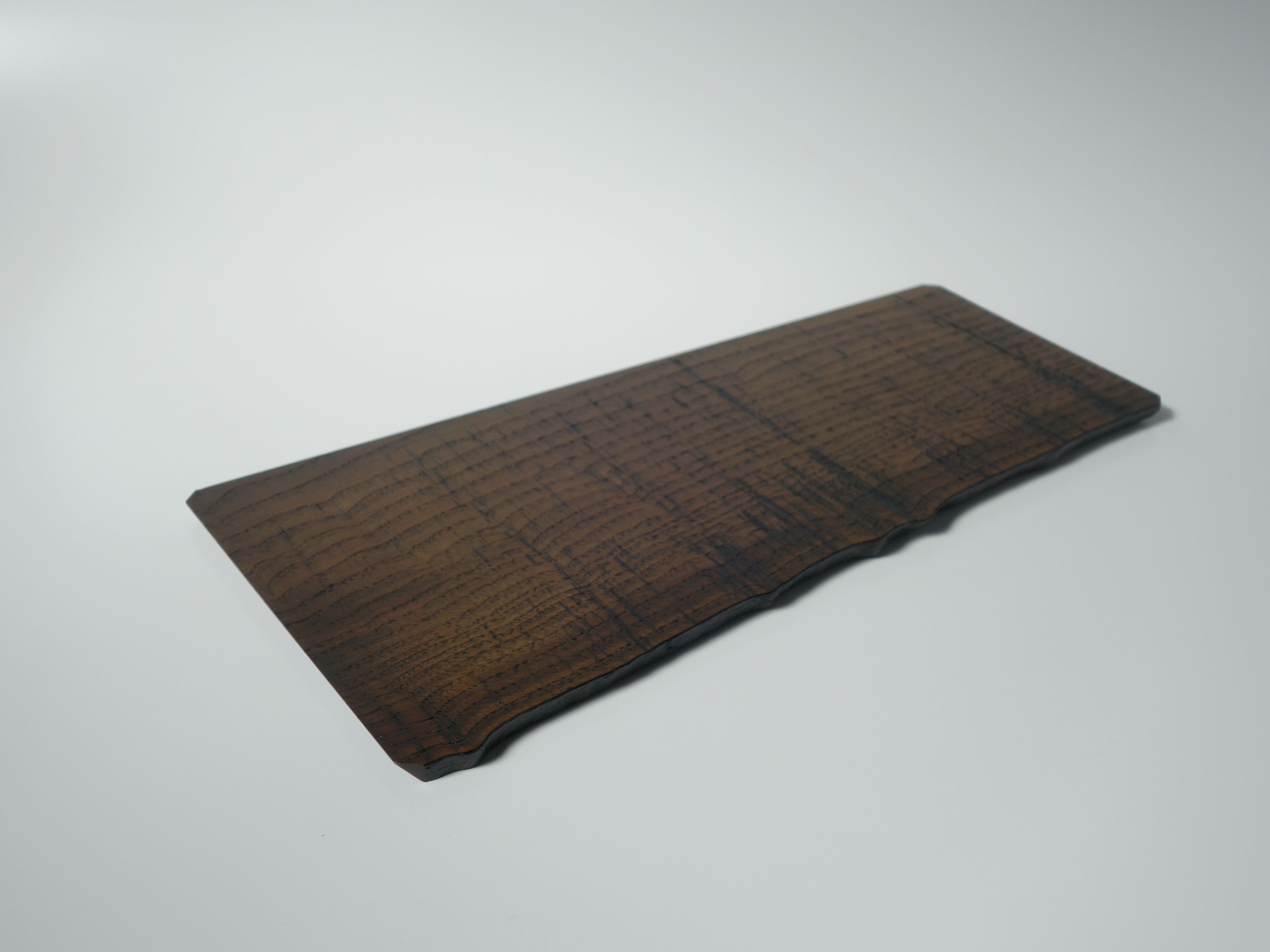 折敷　クリ　漆１　オーダーメイド