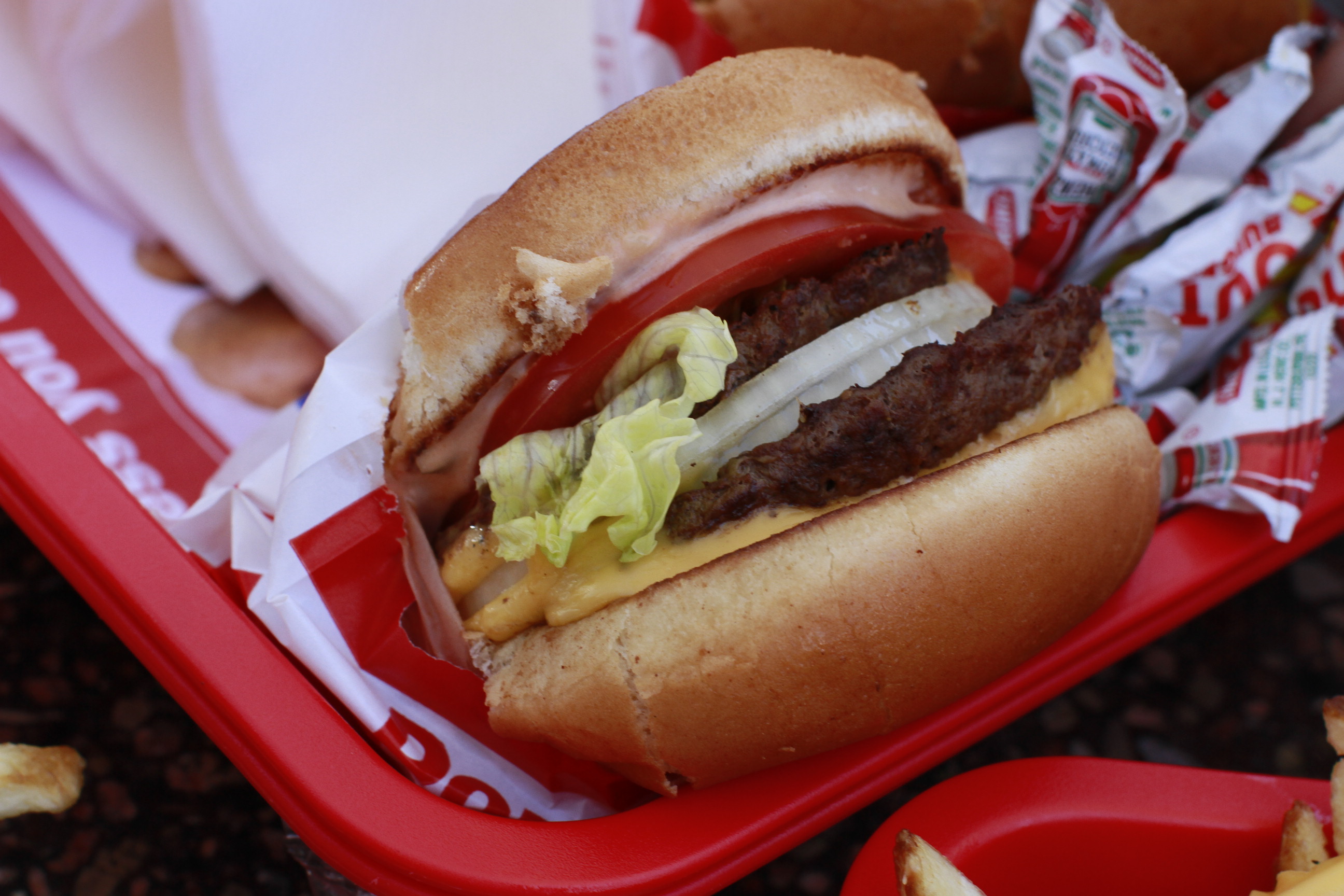 ハンバーガーを食べたい