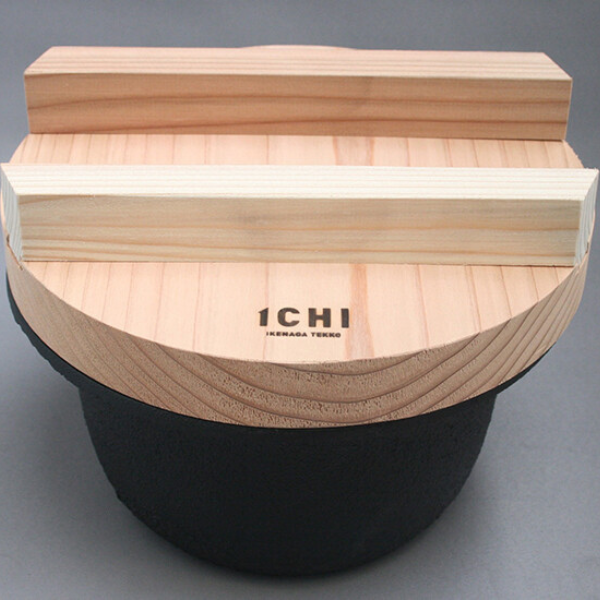 「ふっくら美味しいご飯が炊ける南部鉄器の鉄釜 1CHI（IH対応）」を追加しました！