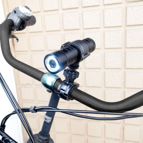 「自転車・バイク用ライト付きドライブレコーダー(SDカード付き)」に音声配信を追加しました!