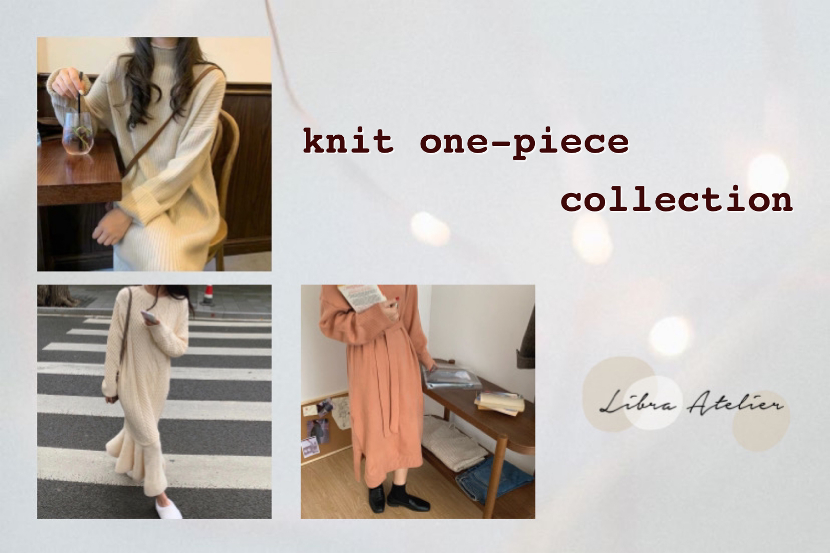 🩰knit one-piece collection
