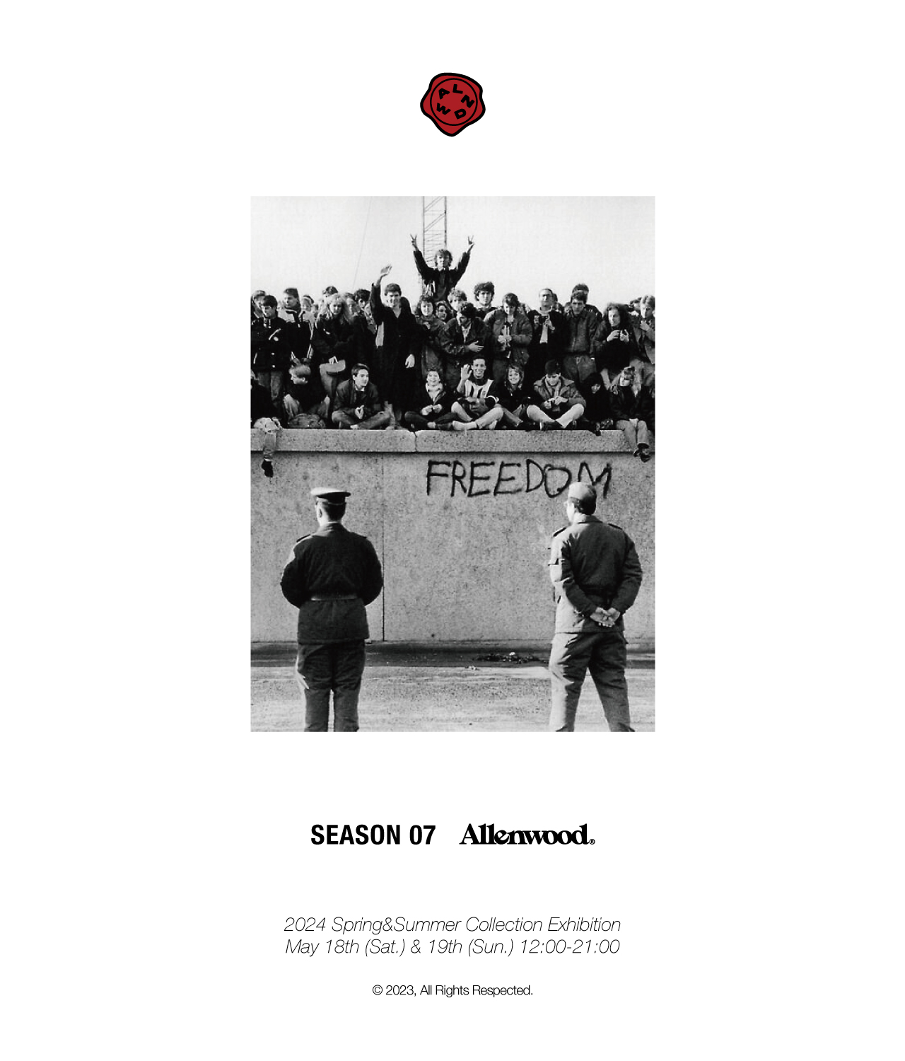 Allenwood® SEASON 07 展示会へのご招待