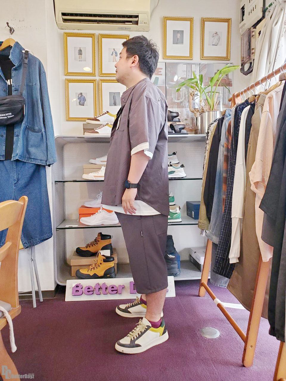 ハンガー不足も彼のおかげで。。。(笑)