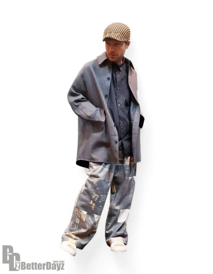 インパクト抜群のパンツ!