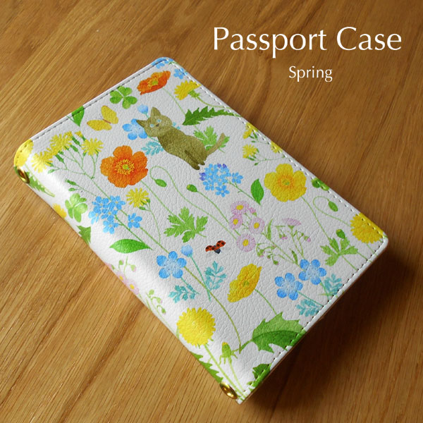 パスポートケース　spring