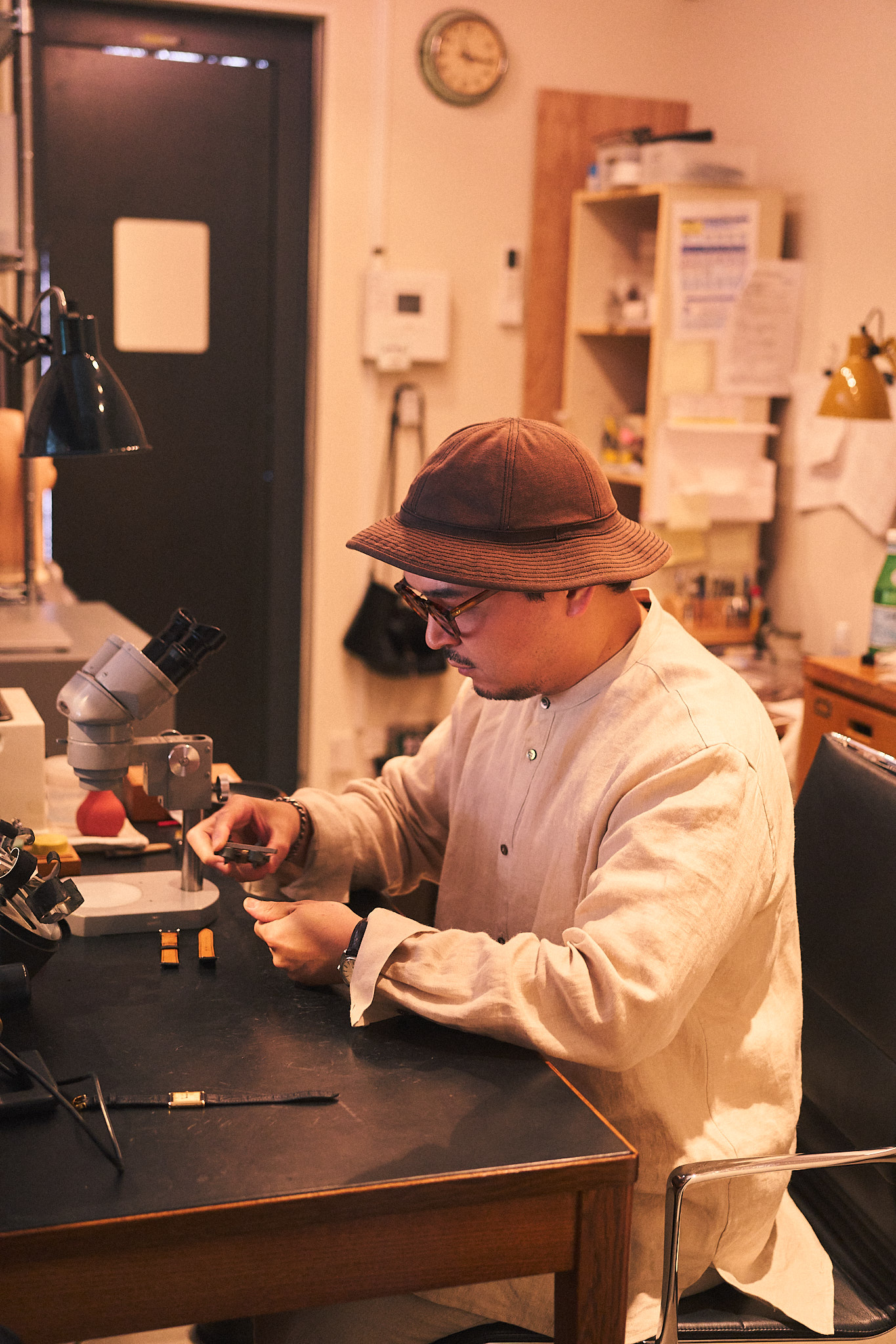 interview：時計修理技師 内村太郎さん