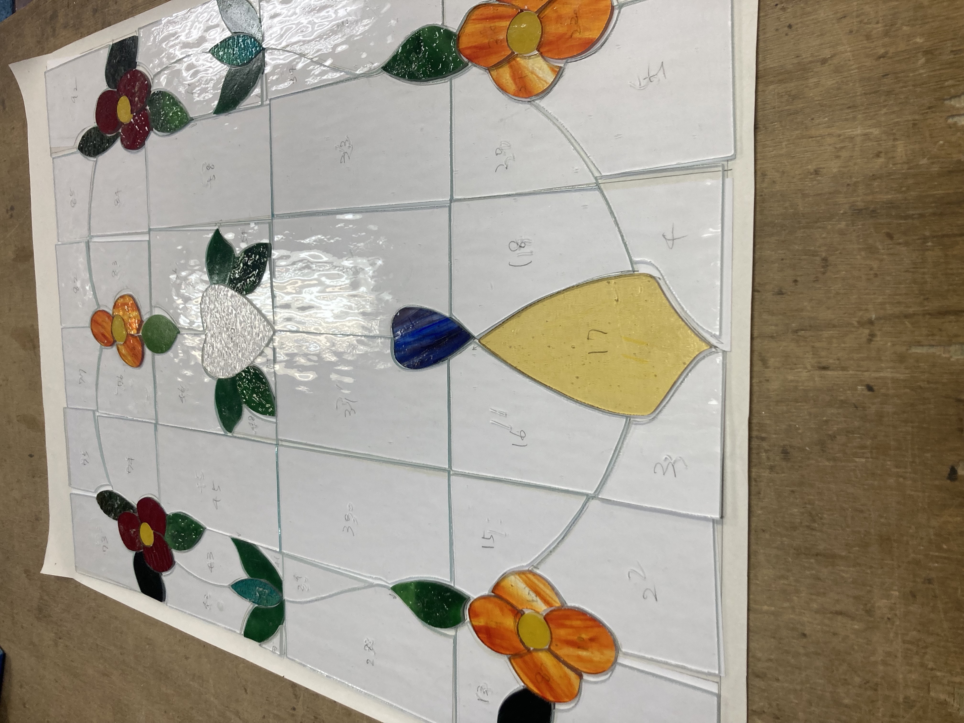 ステンドグラスパネル！