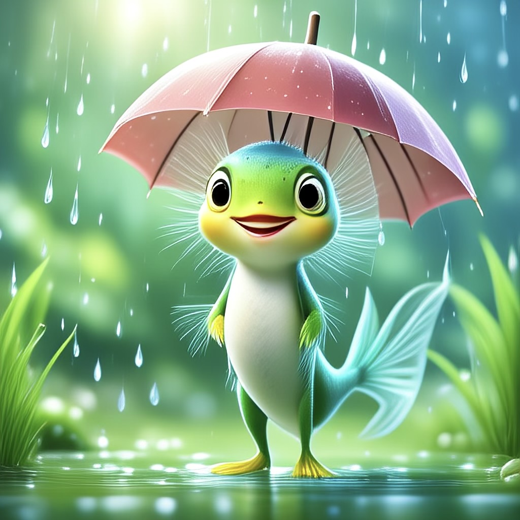 梅雨のメダカ飼育