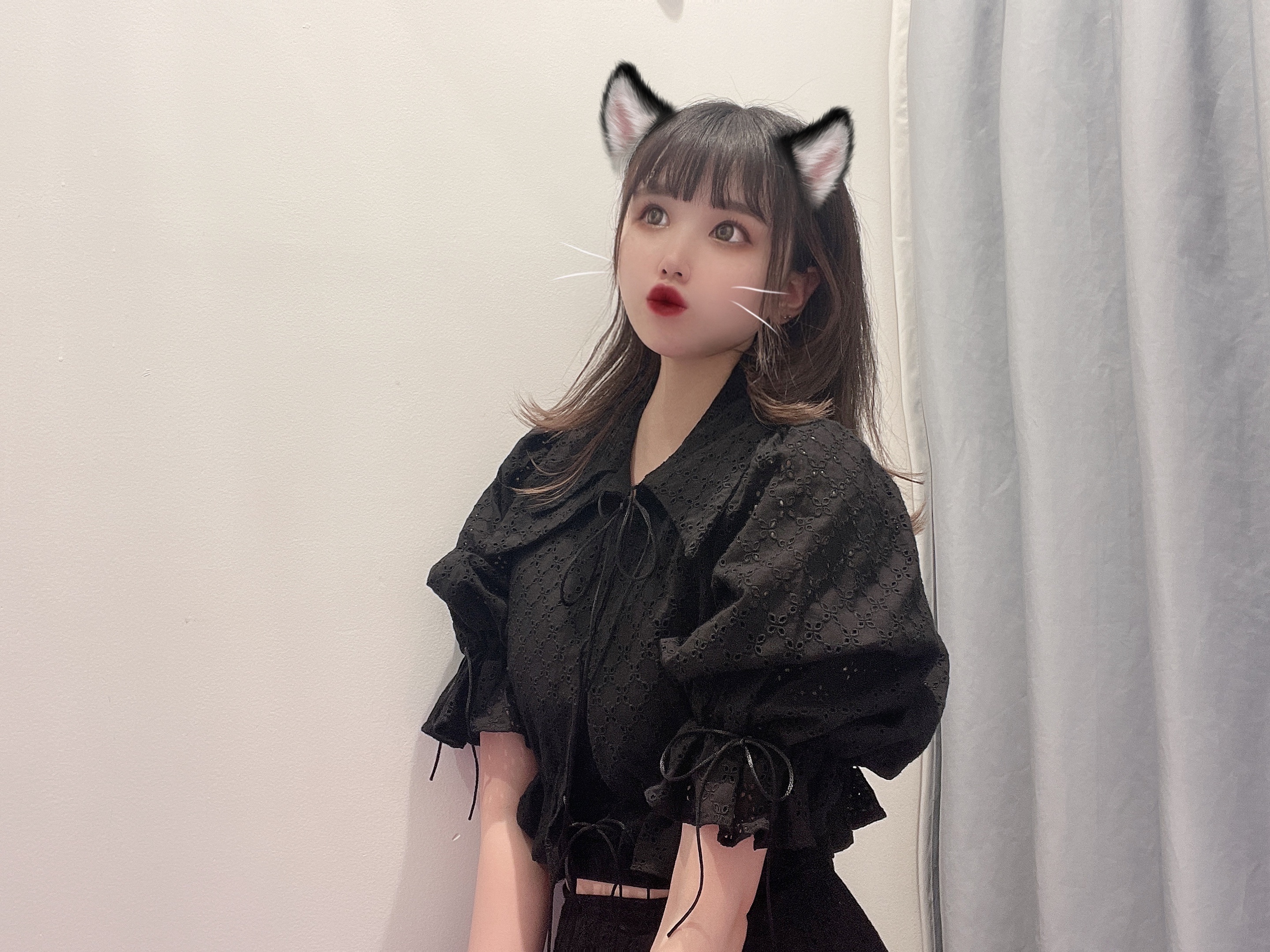 【staff】コットンレースブラウス❤︎sayaka