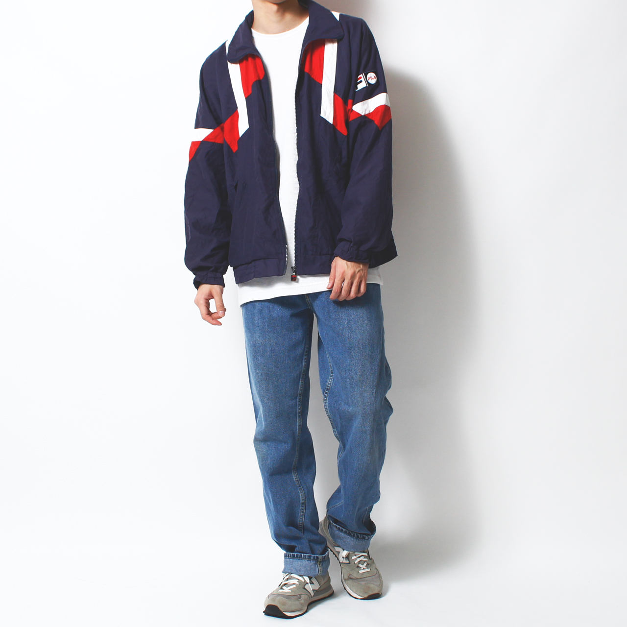 FILA ナイロンジャケット メンズ